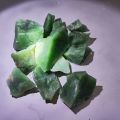 Natural Jade Stone Dulong Jade Green Jadeite Raw Stone Mineral Specimens Jewelry Making Crystal Stone Home Decoration Stone. 