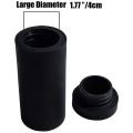 Dish Soap Squeeze Bottle for Sink Kitchen, Silicone Hand Soap Dispenser for Bathroom, Countertop Dispenser (Black). 