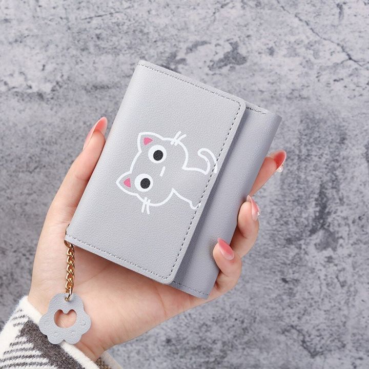 New%20Women%20Wallet%20Cute%20Cat%20Short%20Wallet%20Leather%20Small%20Purse%20Girls%20Money%20Bag%20Card%20Holder%20Ladies%20Female%20Hasp%202023%20Fashion%20-%20Image%202