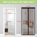 Azzin - Anti Mosquito Net - Magnetic Mesh Curtain - Screen Door Curtain Net - Hands Free Anti Mosquito Curtain - Automatic Closing Door Mesh - Anti Insect Bug Fly Partition Striped Door Curtain. 