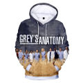 GREY'S ANATOMY 3D Print Hoodies Sweatshirt Women Men Tumblr Casual Pullover Hoodie Greys Tracksuit Fashion Hoodie. 