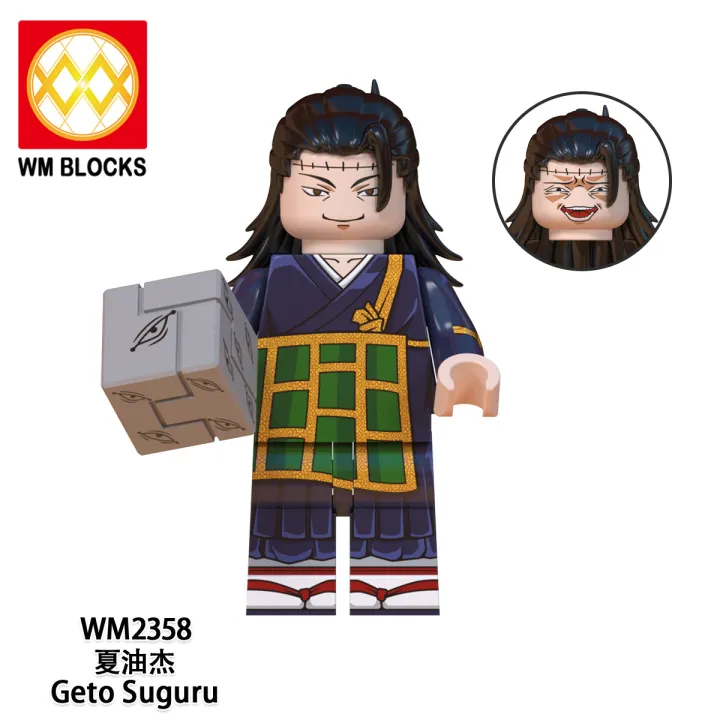 Single Sale Jujutsu Kaisen Figures Building Blocks Yuji Satoru Megumi ...