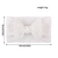 3Pcs/Set Cute Bowknot Baby Headband Soft Nylon Elastic Newborn Infant Hairband Solid Color Girls Hair Band Baby Hair Accessories. 