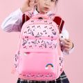 Student School Bag Children Girls Cute Hello Kitty Large Capacity Backpack. 