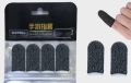 Thumb Gloves for Gaming - Finger Sleeve Touch Screen - Finger Gloves Anti-Sweat Breathable - Thumb Gloves Sleeves for PUBG and Free Fire Finger Gloves - 2 Gloves Black Colour - Smooth Gaming Gloves. 