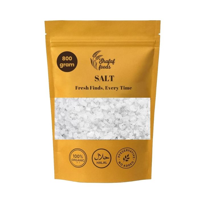 Premium Natural Salt 800g| Pure, Unrefined & Healthy – 800g | Daraz.pk