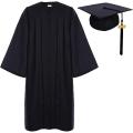 Graduation Gown Set – Includes Cap and Tassel for Bachelor, Master, Teacher and Lawyer. 
