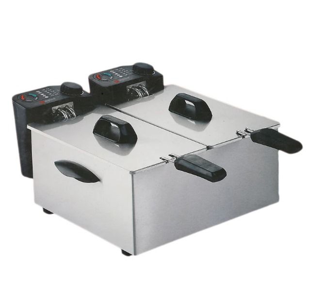 Alpina Deep Fryer Twin Bowl 3.5 Ltr (SF-4008)
