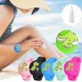 【Atoztide Store】Wrist Hand Sanitizer Dispenser Hand Portable Bracelet Silicone Squeezy Wristband Hand Dispenser d4. 