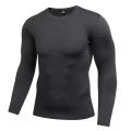 Men’s quick Dry Fitness compression long sleeve Running shirt. 