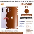 APPLE IPHONE 11 FULL BACK 360 premium Protection Skin Wrap full cover Premium Quality. 