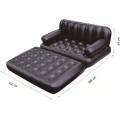 5 in 1 Air Sofa Bed with Pump Lounge Couch Mattress Inflatable (3 Seater). 