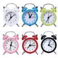 Mini Metal Alarm Clock Portable Home Outdoor Lovely Cartoon Watch Retro Gift For Children Friends Metal Alarm Clock Desktop. 