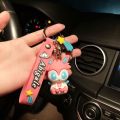 Pokemon Pikachu Glaceon Keychain Pvc Eevee Keyring Action Figure Tomy Cartoon Anime Kawaii Figure Model Children Kids Toys. 