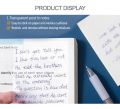 Transparent Sticky Notes (3x3 inch) Translucent Clear Sticky Notes Waterproof Self-Adhesive Translucent Pads for Books Annotation, Sticky Notes for  Removable Perfect for College Essentials Books and Office Stationery Art and Craft  Pack of 1. 