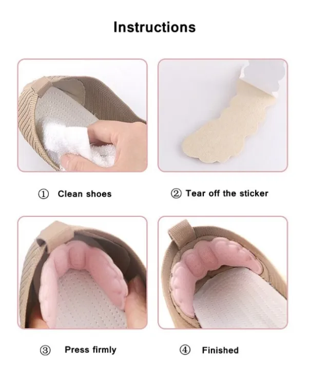 2Pcs%20Women%20Insoles%20for%20Shoes%20High%20Heel%20Pad%20Adjust%20Size%20Adhesive%20Heels%20Pads%20Liner%20Grips%20Protector%20Sticker%20Pain%20Relief%20Foot%20Care%20Insert%20-%20Image%205