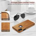 Atlentix Exclusive Iphone X Cover Leather Case For All Businessman Non-Damaging Iphone X Case Slim & Stylish Back Cover. 