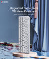 Yesido Wireless Keyboard Bluetooth 2.4G dual-mode mobile phone flat panel multifunctional external keyboard For ipad Tablet. 