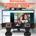 USB 2.0 PC Camera 1080P Video Record Webcam Web Camera With MIC For Computer For PC Skype MSN Designed for desktop. 