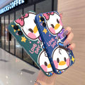 chenyyka for OPPO Find X2 Neo Case Fashion Tide Cartoon Cute Donald Duck Aesthetic Thin New Design Phone Case Side Square Edge Protection Softcase Pattern Silicone Casing Cover Shockproof Cases. 