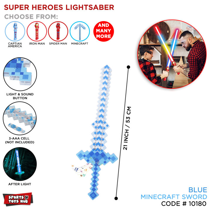Cartoons Character Lightsaber Darth Maul Double-bladed Electronic Toy Collection For Kids Lights & Musical Light Saber Super Hero Roleplay Cosplay Plastic Lighting_Sword For Childrens Swords_ With Light & Music Best Toys Gift For Kid Children Boys & Girls
