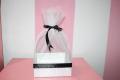 Gift Wrapping Basket (Glitter Paper Made) 8 x 8. 