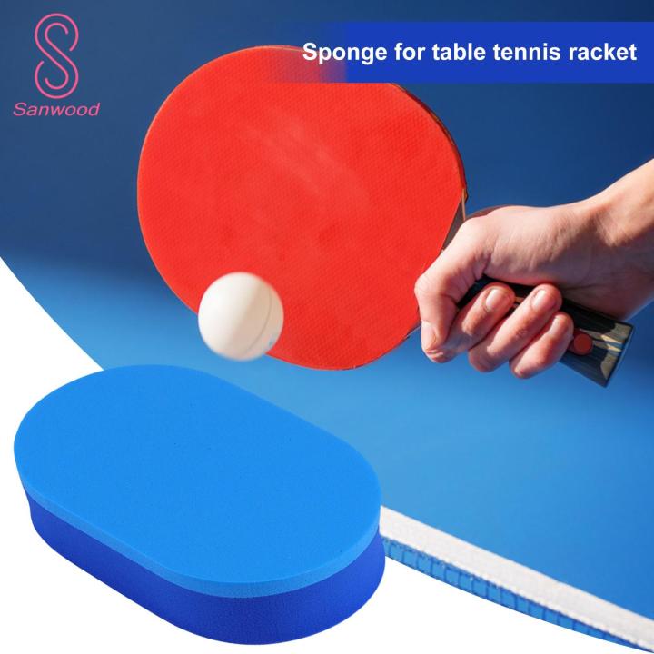 Table Tennis Cleaning Sponge Efficient Table Tennis Racket Cleaning Sponge Remove Stains with Ease Ping-pong Racket Care Accessories Table Tennis Paddle Sponge
