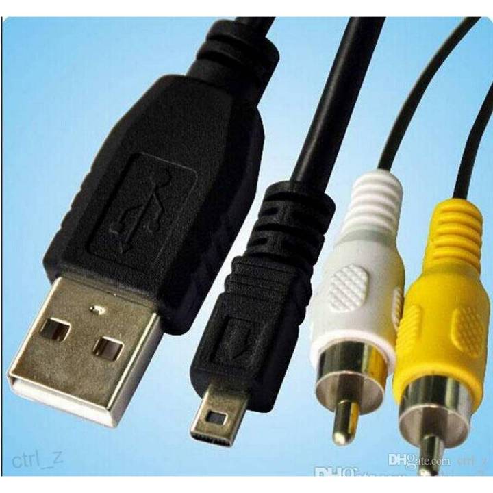 Nikon EG-CP16 AV Cable for Nikon Coolpix D7100 D5300 D5200 D5100 D3300 D3200 S9500 UC-E16 E17 S3100 S3000 S2 S31 S32 S2750 S2700 S230 CP14 UC-E6