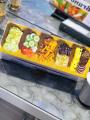 Salad Cutter / Vegetables / Potatoes / Onions / FingerChips Cutter / Slicer with adjustable Blade Random Colors. 