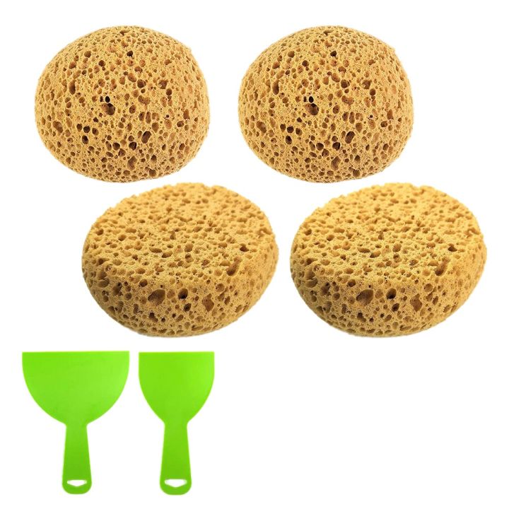 OUMERY 6PCS Knockdown Texture Sponge Drywall Texture Sponge Texture Patch Sponge for Texture Repair DIY Painting Ceiling