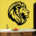 Removable Art Lion Head Animal Wall Decal Vinyl Stickers Home Decoration Art Wall Paper Living Room Decor Wall Sticker. 