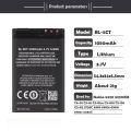 3.7V 1050mAh BL-5CT BL5CT Rechargeable Phone Battery for Nokia 3720 5220 5220XM 6303i 6750 6330 6303i C5 C5-02 C5-00i C5-00. 