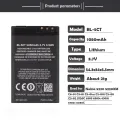 3.7V 1050mAh BL-5CT BL5CT Rechargeable Phone Battery for Nokia 3720 5220 5220XM 6303i 6750 6330 6303i C5 C5-02 C5-00i C5-00. 