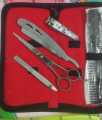Barber kit  (5 item + Pouch) Professional Personal Hair Cutting Kit Complete Set for Barbers. 