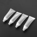 50 Pack 10Ml Lip Gloss Tubes Empty Lotion Refill Tubes Soft Squeeze Tubes for DIY Travel Distribution Bottle. 