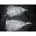 11 Pair approx 13 inch Long Silver Foil Cheerleader Pom Pom for kids elder women men use birthday party  backdrop sports matches school college game party Cheer Dance Party Dress Sport Poms cheerleading silver pom pom. 