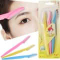 Eyebrow Razor F Original 3 Tinkle Face Eyebrow Trimmer Blades Shaver Knife Blade Perfect Eye Brow Shaping Face Razor Hair Remover Tool For Women Makeup. 