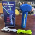 String Rope Loop Lasso Thruster Rechargeable Machine Shooting Toy Funny Glow-in-the-Dark Handheld Rope Launcher With Color Light Long-lasting Range Kids Gift For Children. 