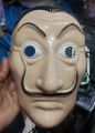 MONEY HEIST DALI HARD PLASTIC MASK. 