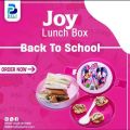 Joy Double Story Lunch Box (with Spoon Inside) For School. 