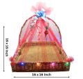Gift Basket /with Colorful net wrap-size is in inch/Light with Big Sizes/Gift for girls, gift for boys, birthday gift for girls, gift basket for men, gift baskets for chocolates, baby basket, gift box. 