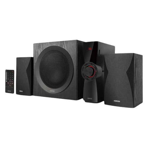 Edifier Edifier CX7 - 2.1 PC Multimedia Speaker system with Bluetooth | SD card | AUX | RCA | 8" Sub woofer | Independent Amplifier.