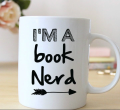 Book Lovers Coffee Mug Impressive Tea Cup for Nerd. 