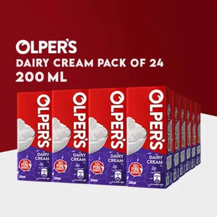Olperr’s Cream 200ml Carton (24 Pieces) | Daraz.pk