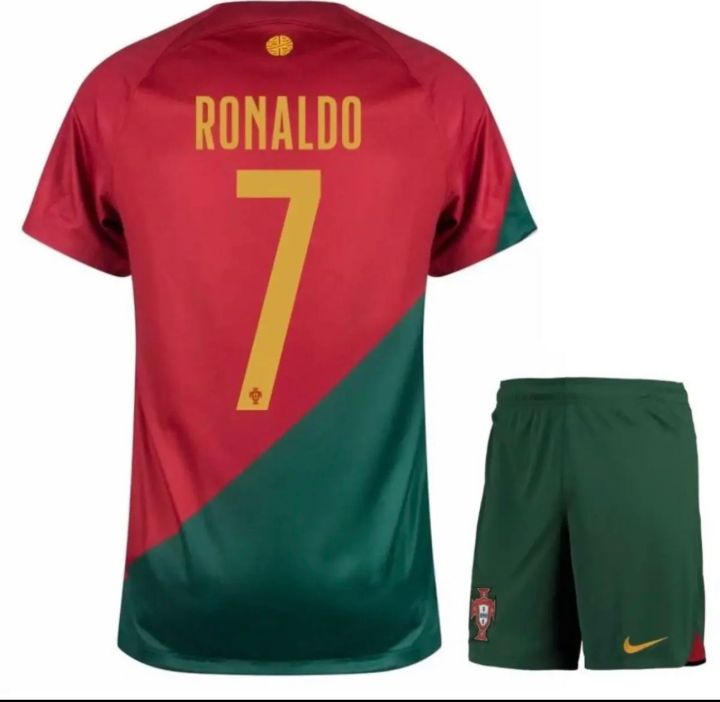 Original C.Ronaldo Shirt Portugal Full Kit-Available