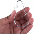 24 Pack Shower Curtain Ring Hanging Hooks for Sorting Shower Curtain Ring Hanging Clip Chain Hooks for Sorting & Organizing, Window Arts & Crafts Display, DIY Key Hangers. 