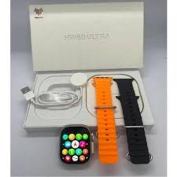 H W 68 ULTRA  Smart Watch With Super AMOLED Display, Chat GPT, AI Watch Face, Music Playback, And Dynamic Island