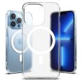 Apple iPhone 11-14 Series MagSafe-Compatible Clear TPU Protective Case. 