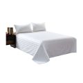 Wholesale Cloth Product Four-Piece Set Bed Sheet Dormitory Pure White Student Three-Piece Set White Bed Sheet Hotel Hotel Thickened. 