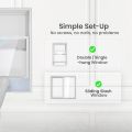 XHHDQES Portable Air Conditioner Parts-Air Conditioner Window Kit-Portable Ac Window Kit-Sliding Door Window Vent Kit. 